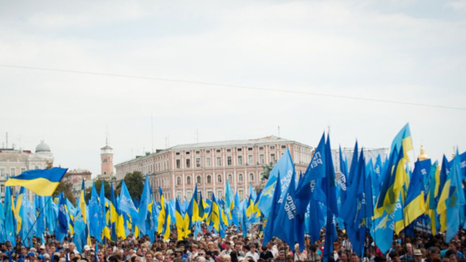 Рейтинг Партии регионов упал на 20%