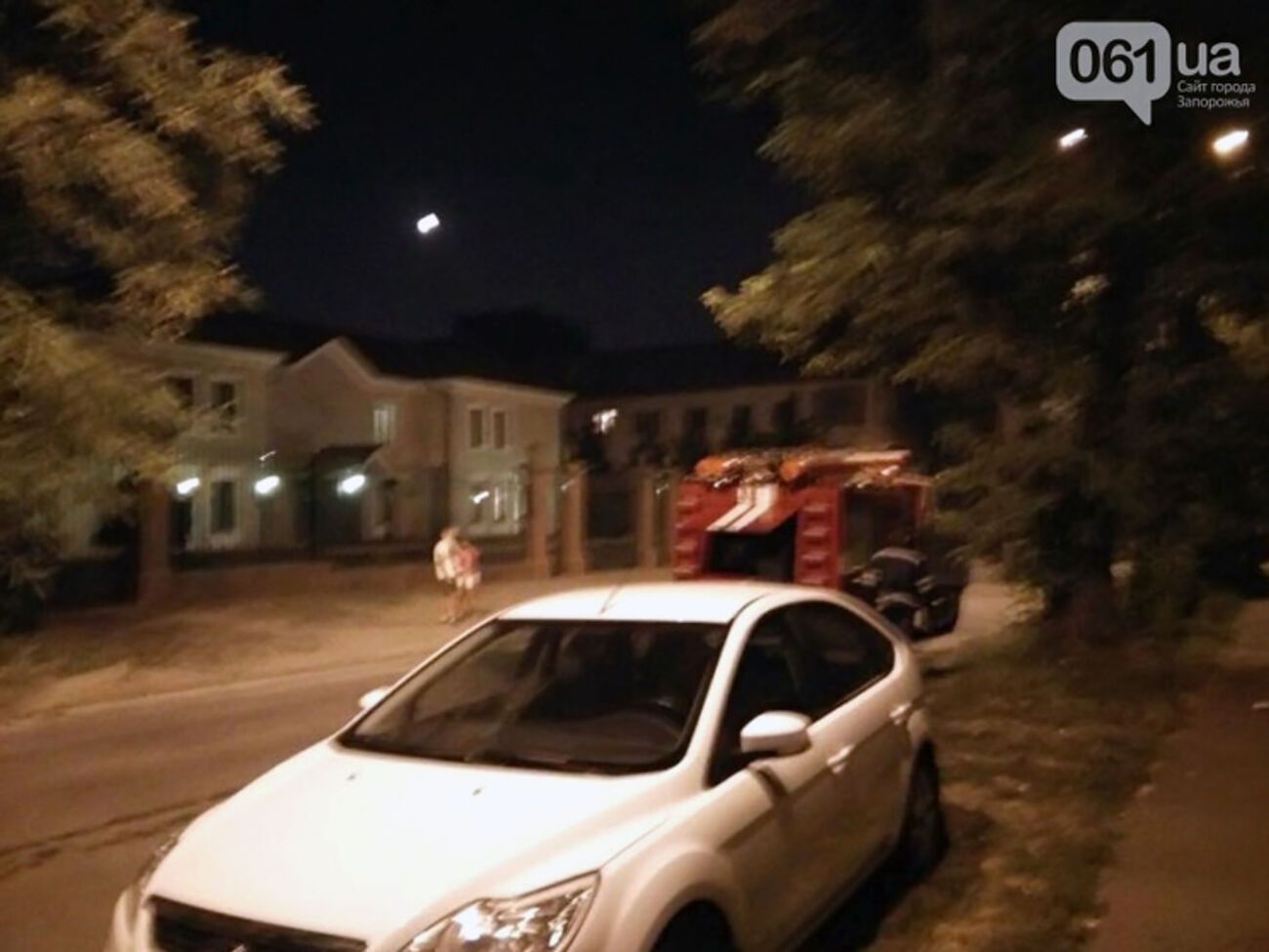 Возгорания из-за взрыва не возникло