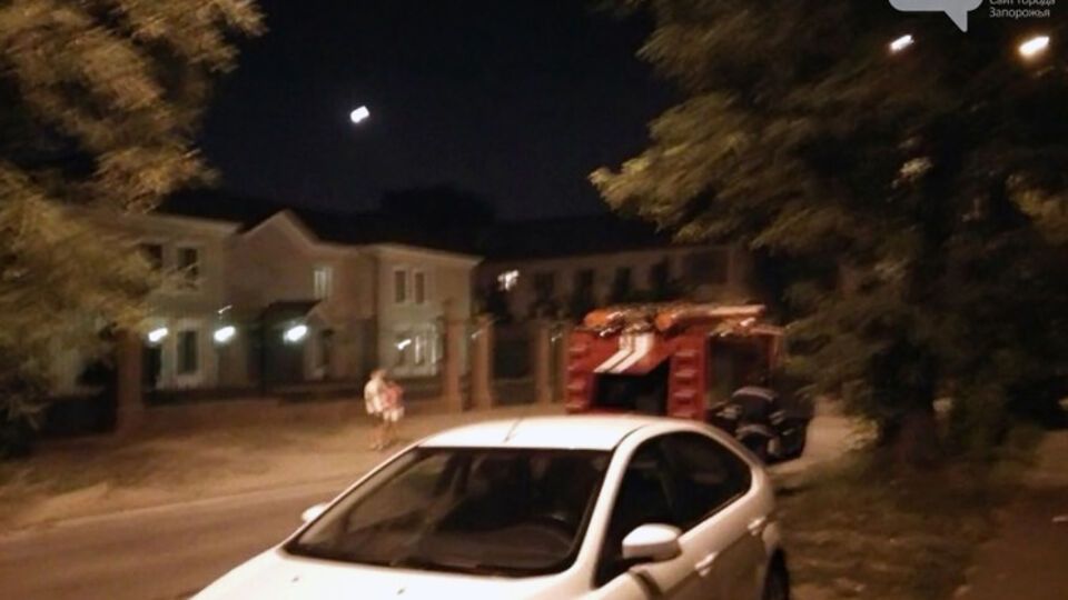 Возгорания из-за взрыва не возникло