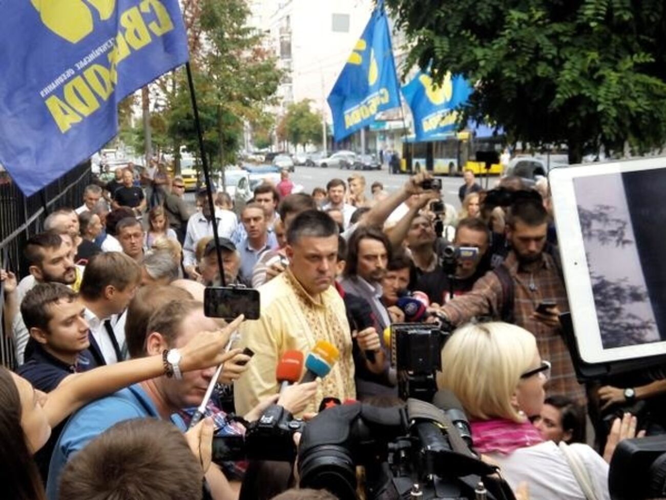 Олег Тягнибок сообщил подробности допроса в МВД