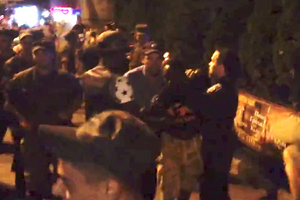 Разнимать драку возле кафе в центре Харькова прибыли бойцы Нацгвардии