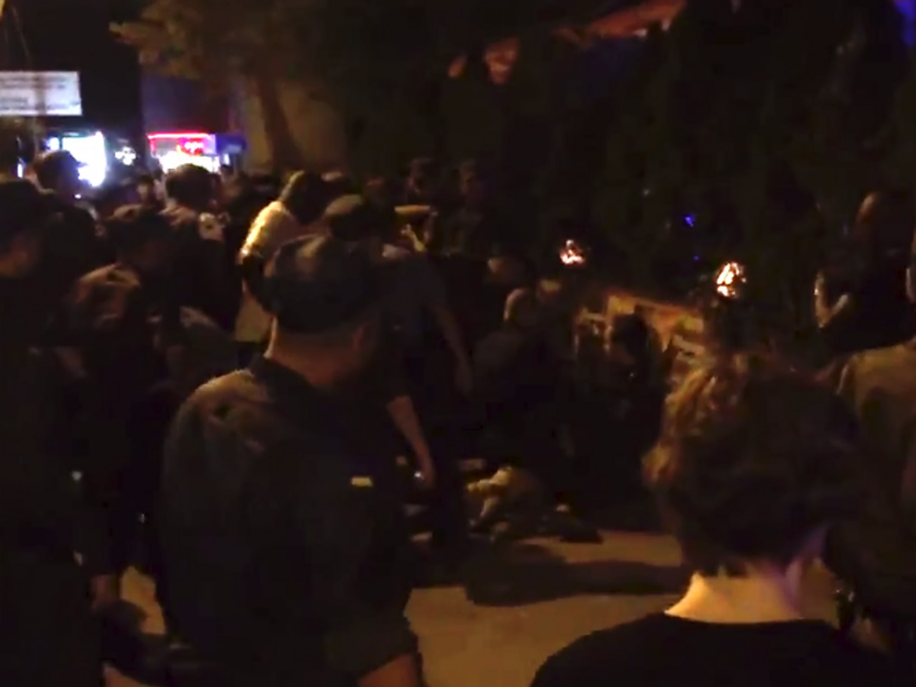 Пресекавшие конфликт бойцы Нацгвардии просто патрулировали город в этом районе