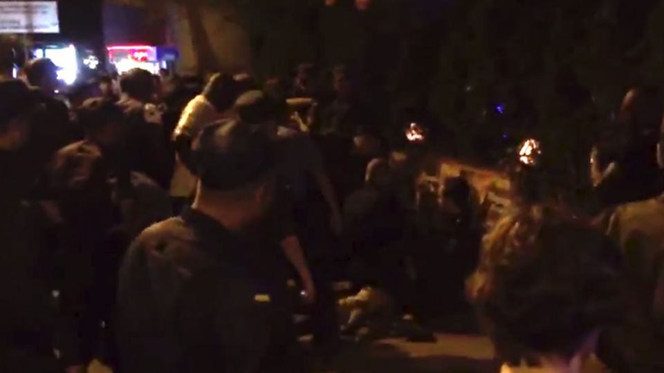 Пресекавшие конфликт бойцы Нацгвардии просто патрулировали город в этом районе