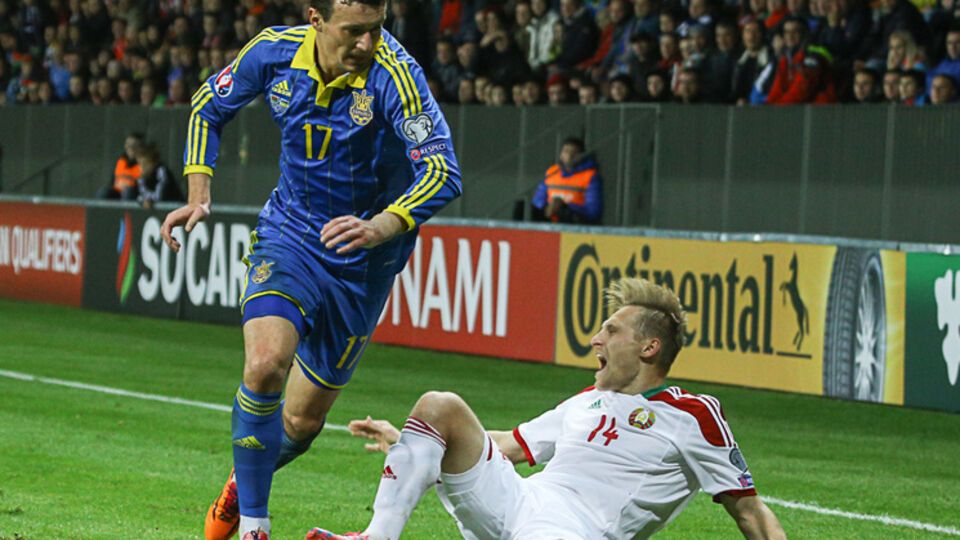 Украина принимает сборную Беларуси во Львове