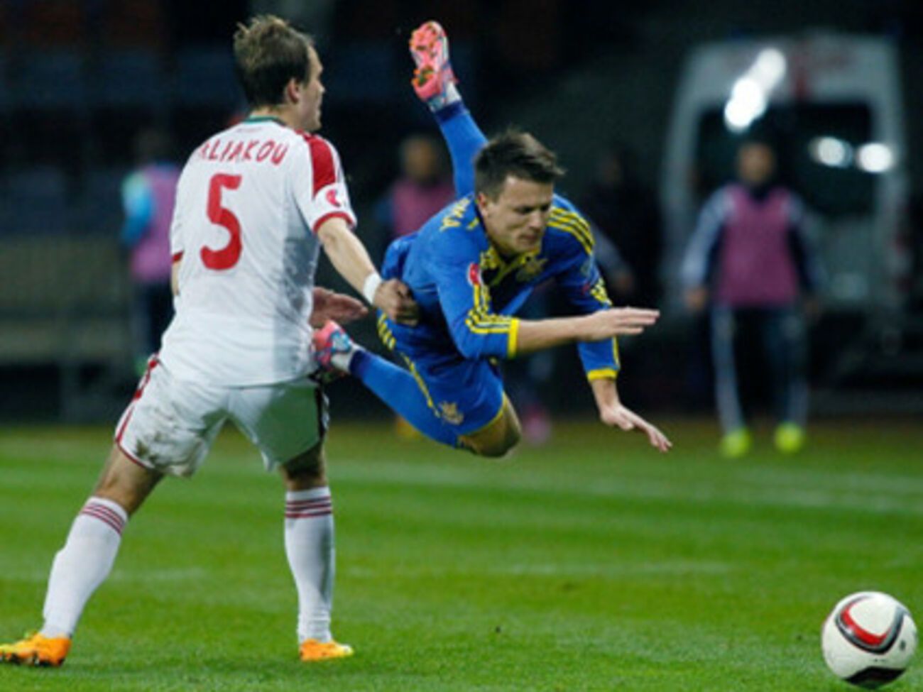 Сборная Украины добыла три очка