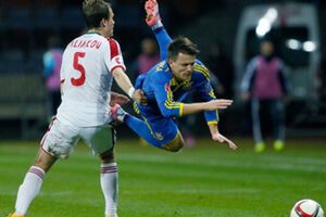 Сборная Украины добыла три очка