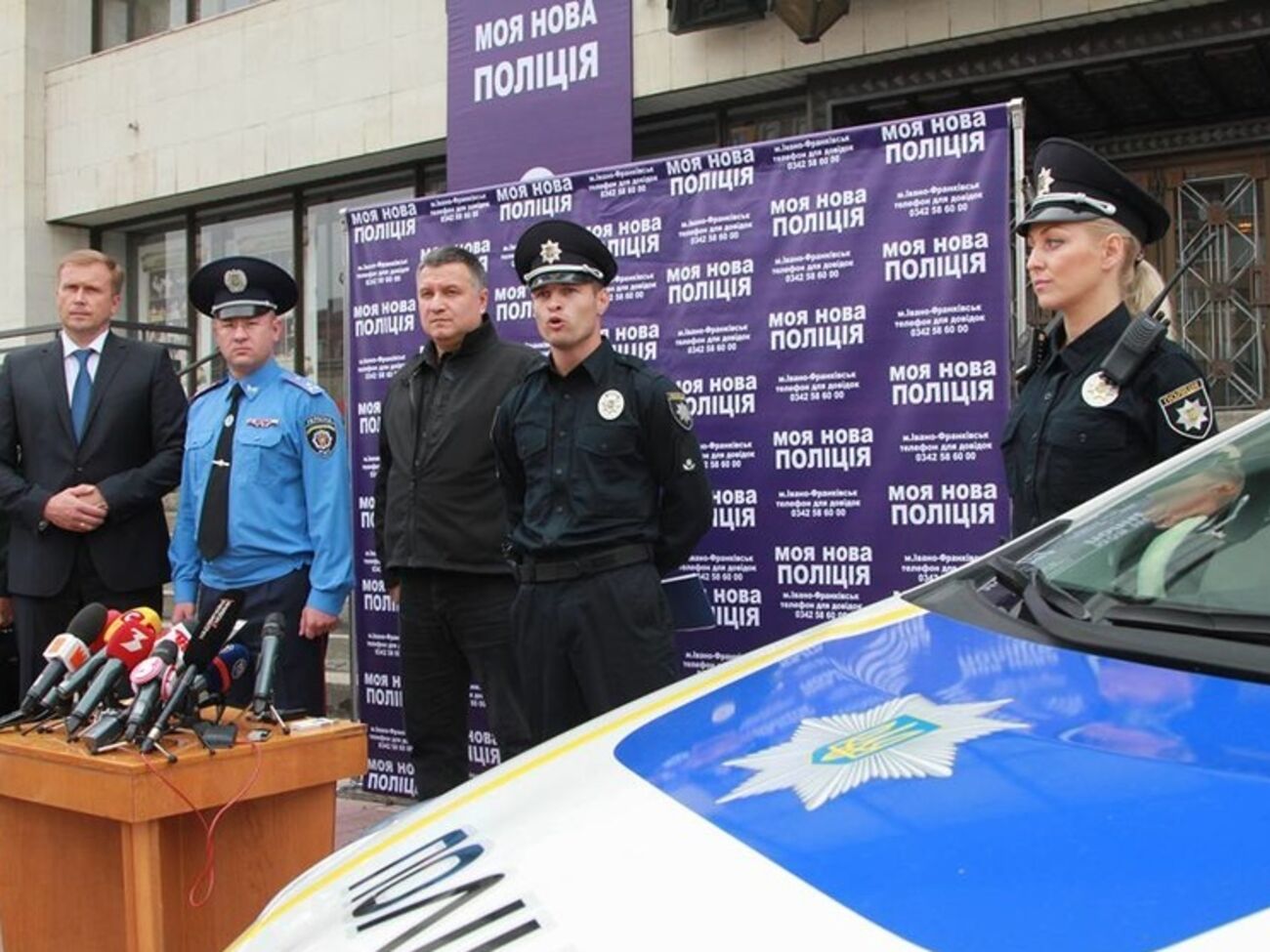 Набор в полицию Ивано-Франковска также стартовал три дня назад