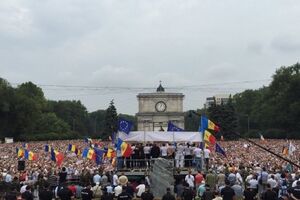 Акция протеста в Кишиневе объявлена бессрочной
