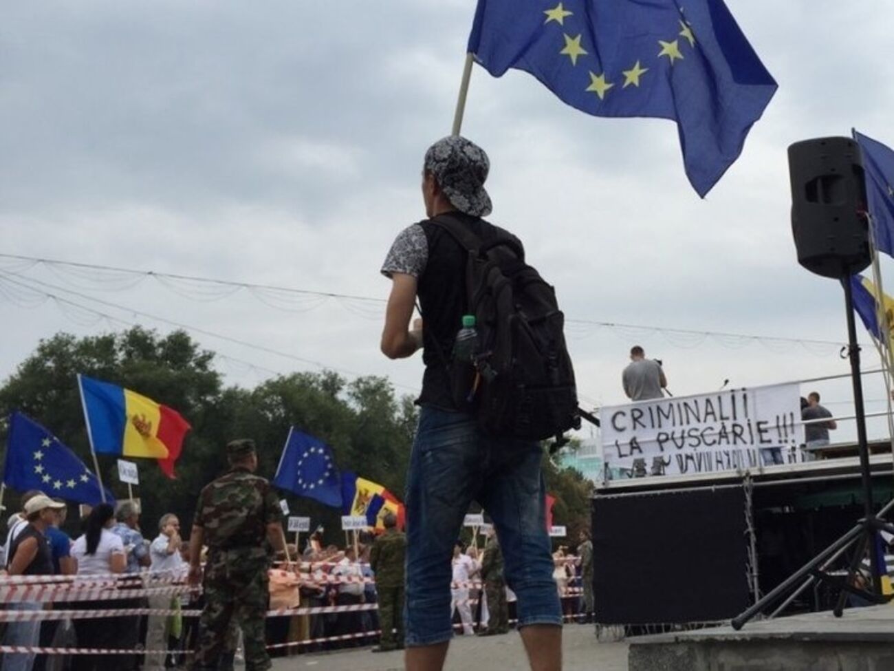 Инициаторы протестов в Кишиневе заявляют о мирном характере своих акций