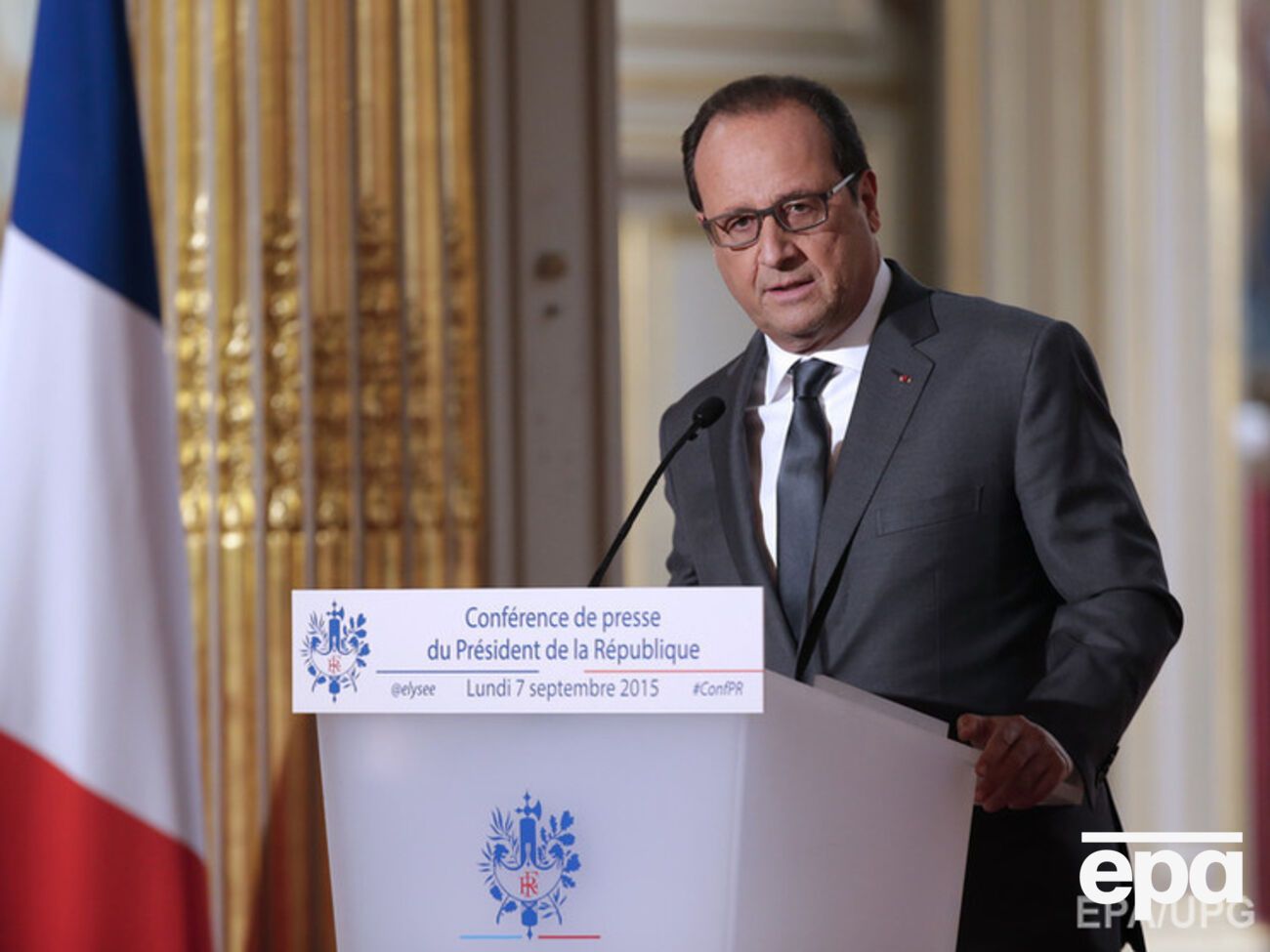 Олланд не исключает, что санкции с РФ могут быть сняты в случает дальнейшей стабилизации ситуации на Донбассе