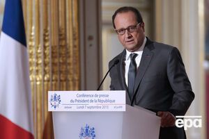 Олланд не исключает, что санкции с РФ могут быть сняты в случает дальнейшей стабилизации ситуации на Донбассе