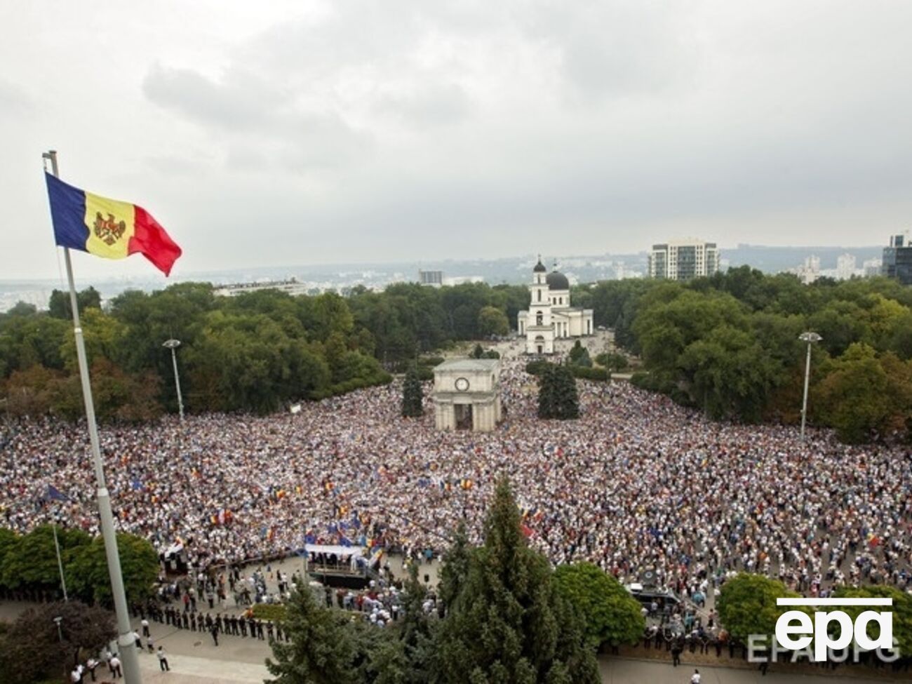 Акции протеста в Молдове. Из Кишинева выслали сотрудника Russia Today