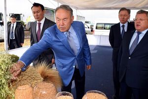 Нурсултан Назарбаев встретился с аграриями и призвал отказываться от иностранных продуктов