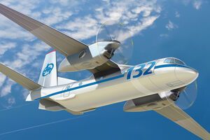Эскиз будущего самолета "Ан-132", который проектировался вместе с Саудовской Аравией