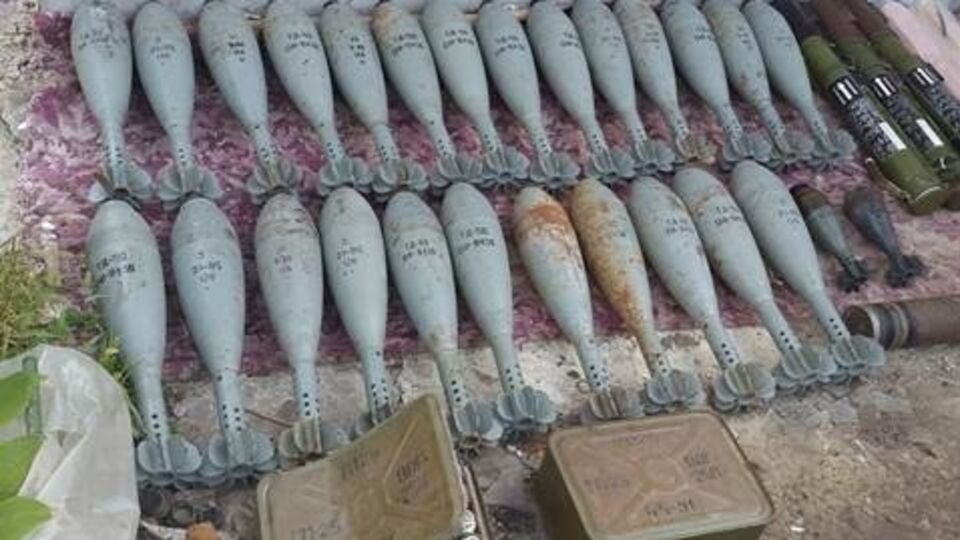 Тайник был оборудован в подвале покинутого частного дома