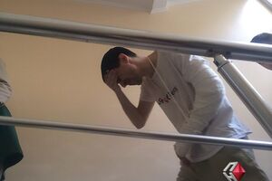 Во время задержания Виталий Диденко выпрыгнул из окна, сломав руку и ребра