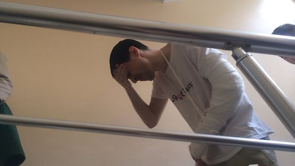 Во время задержания Виталий Диденко выпрыгнул из окна, сломав руку и ребра