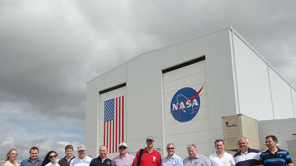 Делегация Государственного космического агентства Украины побывала с официальным визитом в США