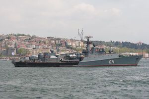 Российский корабль "Суздалец" был замечен вблизи территориальных вод Украины