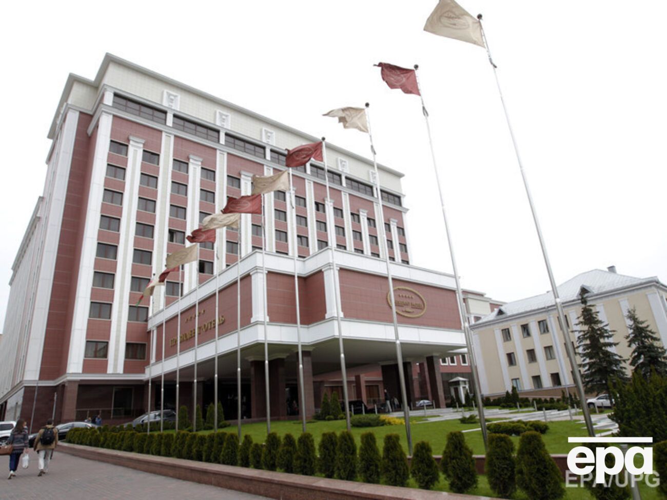 Заседания по Украине традиционно проходят в минском "Президент-отеле"