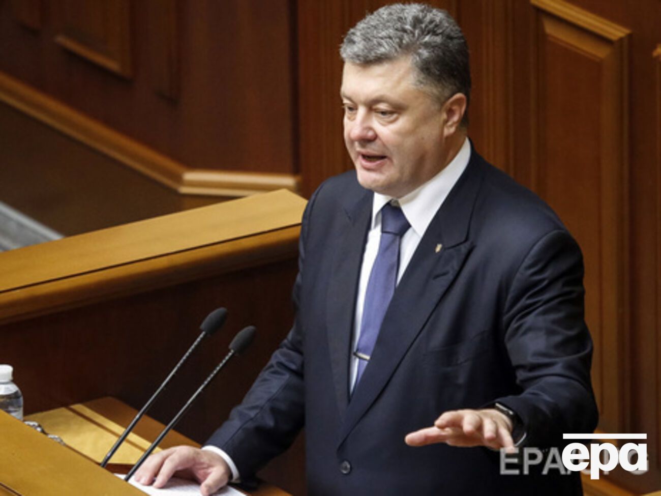 Порошенко: Депутаты-критики не смогли&nbsp;доказать так называемую ошибочность политико-дипломатического урегулирования