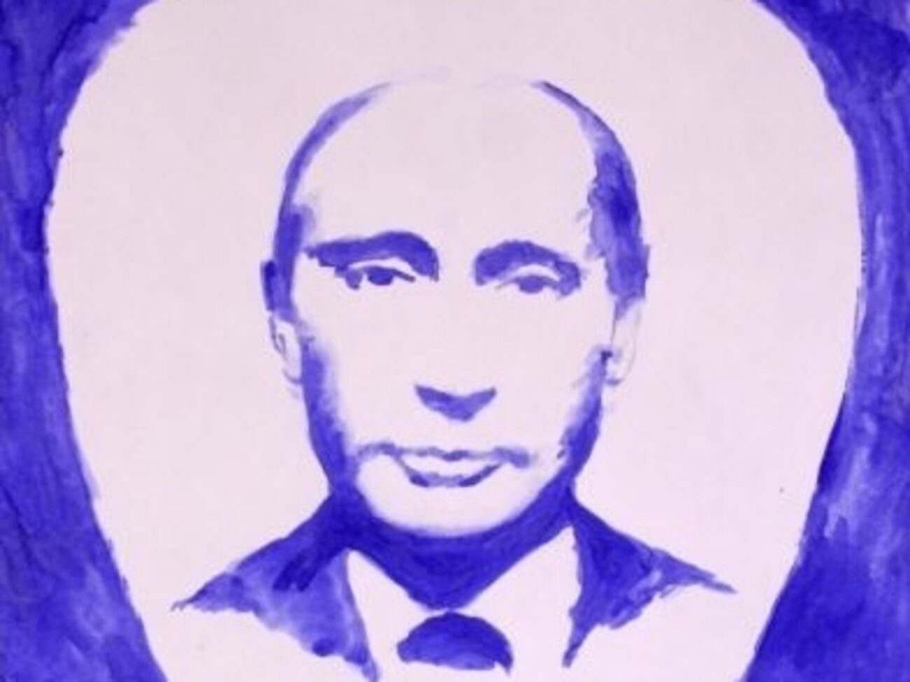 Портреты грудью рисует жительница Петербурга