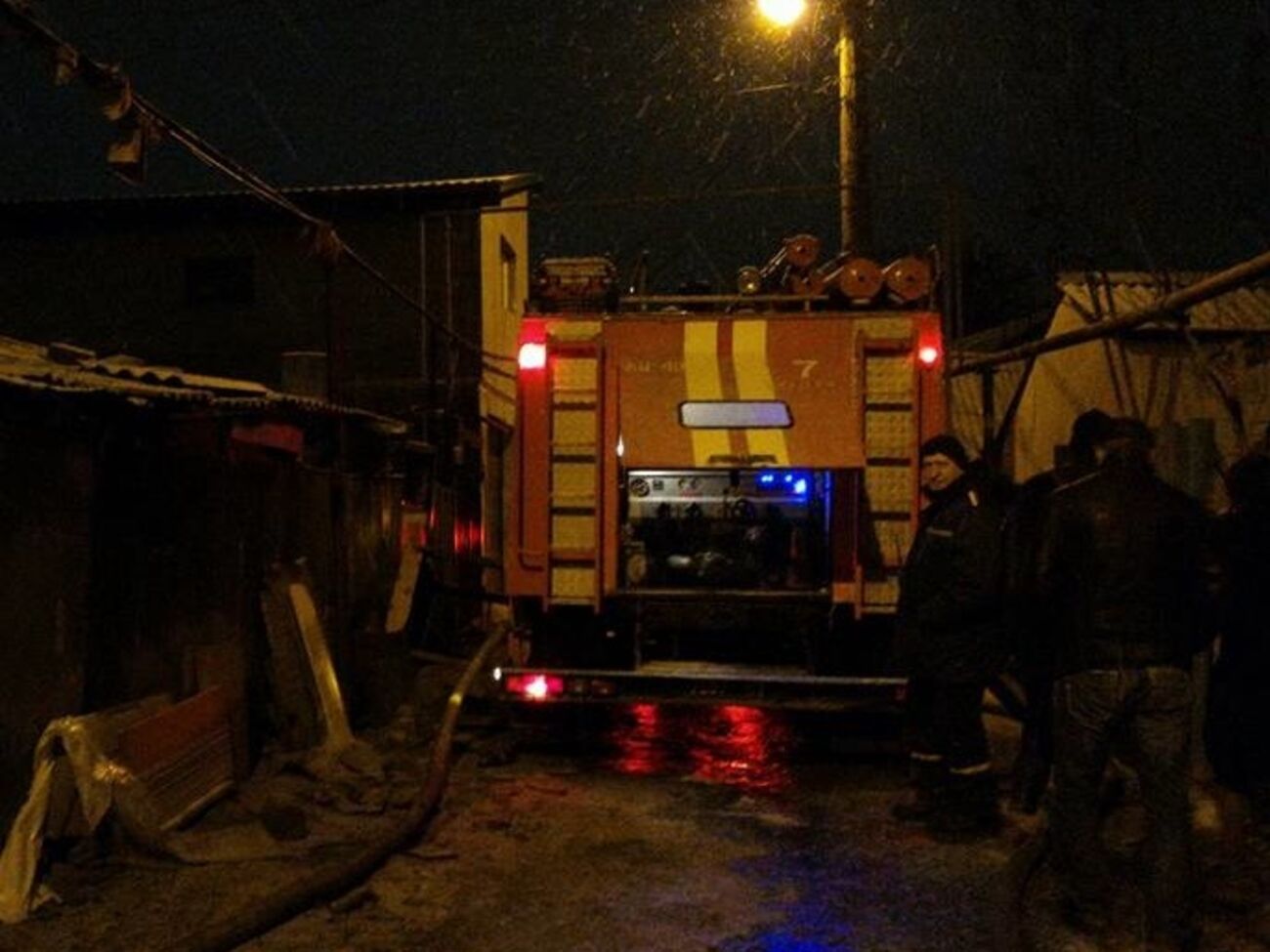 В Одессе&nbsp;салют стал причиной пожара