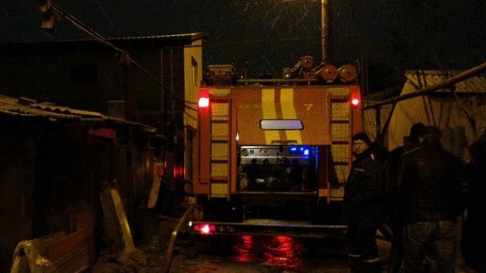 В Одессе салют стал причиной пожара