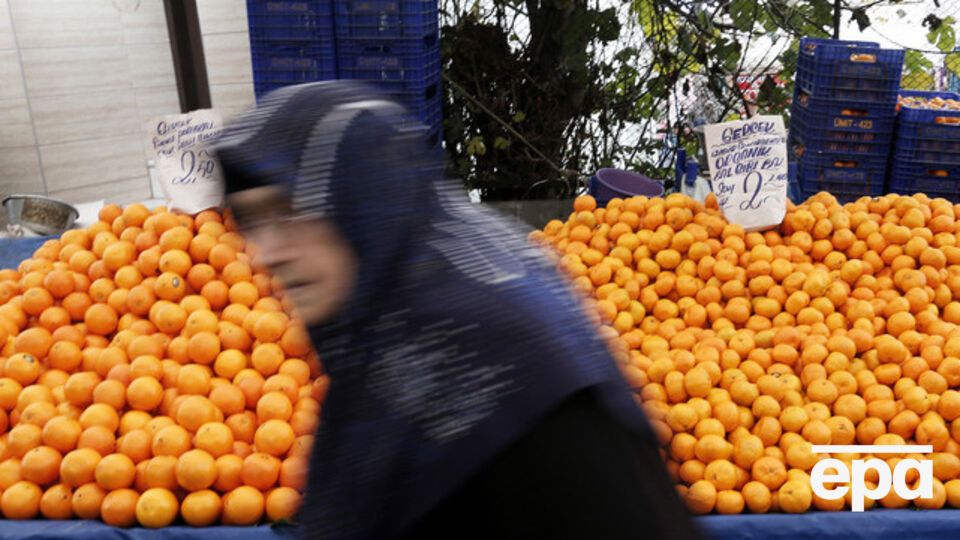 Россия запретила турецкие продукты