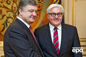 Порошенко и новый глава ОБСЕ, министр МИД Германии Штайнмайер