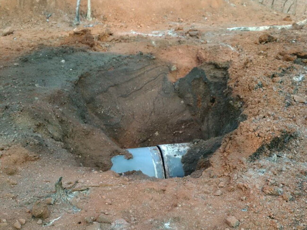 Пожар на месте разгерметизации газопровода на Закарпатье прекратился