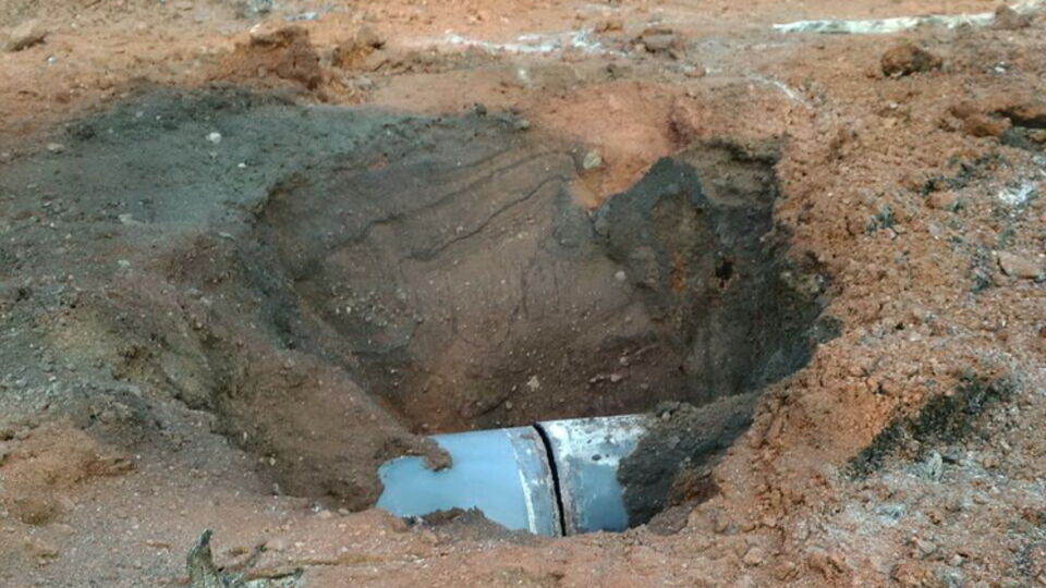 Пожар на месте разгерметизации газопровода на Закарпатье прекратился