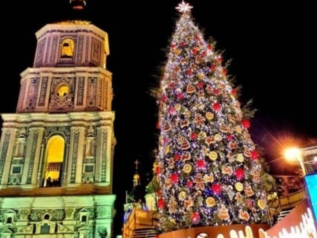 В КГГА подсчитали, сколько людей посетило столичную елку в новогоднюю ночь