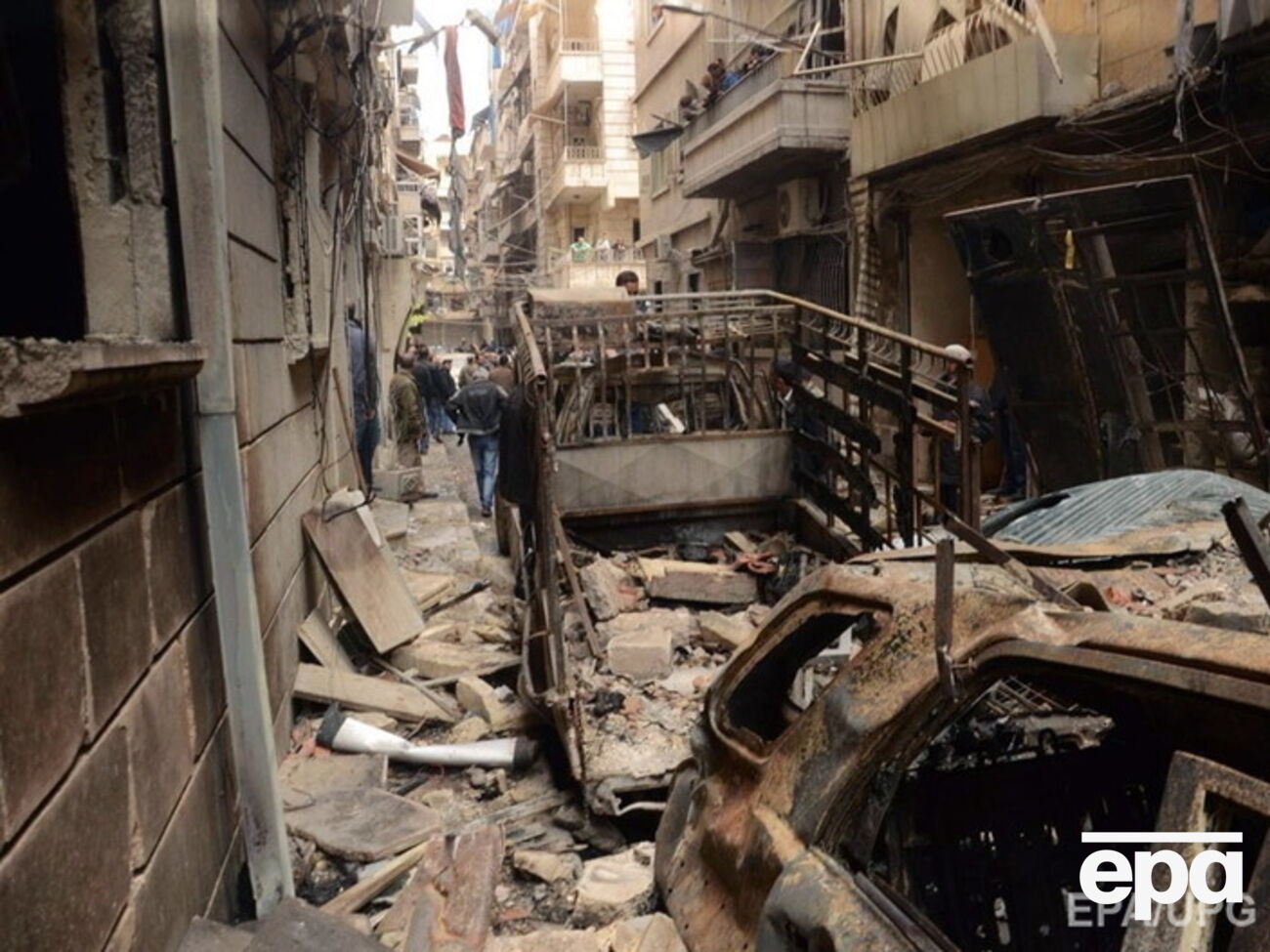 Многие районы Алеппо лежат в руинах