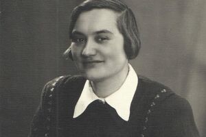 Ирина Хорошунова в 1950 году