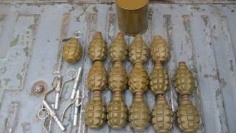 СБУ обнаружила несколько тайников с боеприпасами