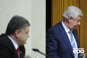 Президент Украины Петр Порошенко не видит вины генпрокурора Виктора Шокина в том, что высокопоставленные чиновники прошлой власти не привлечены к ответственности за коррупцию