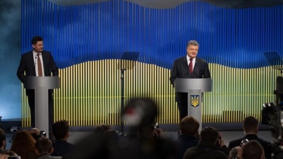 Порошенко провел первую пресс-конференцию в 2016 году