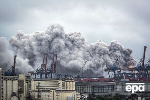 Над городом образовалось токсичное облако