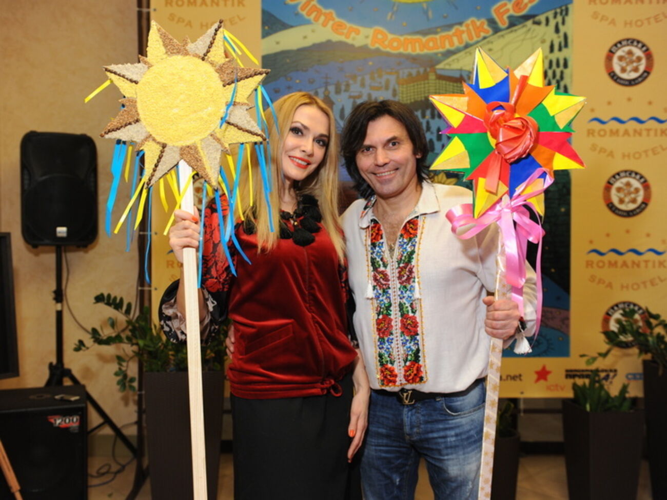 Ольга Сумская с мужем Виталием Борисюком уже много лет все новогодние праздники проводят в Яремче и Буковеле