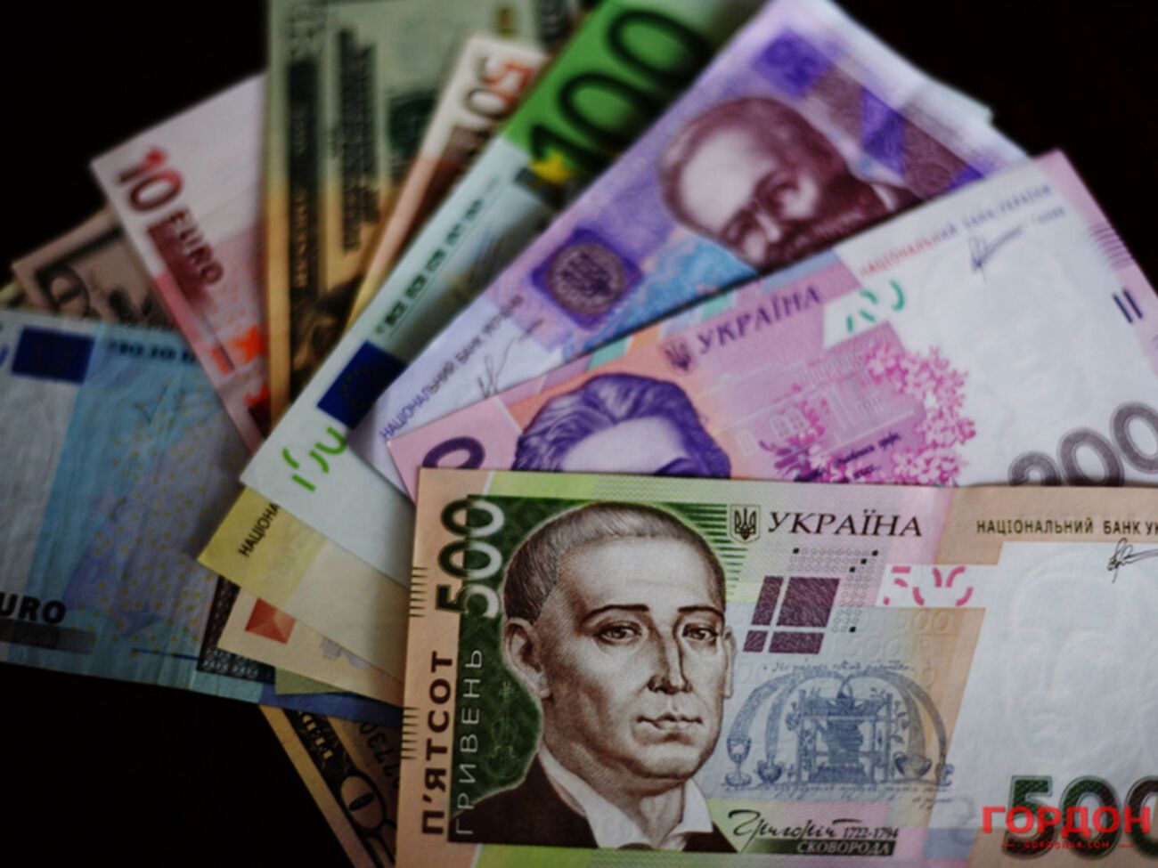 Гривна упала в цене