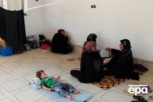 Лагерь для иракских беженцев в Эрбиле