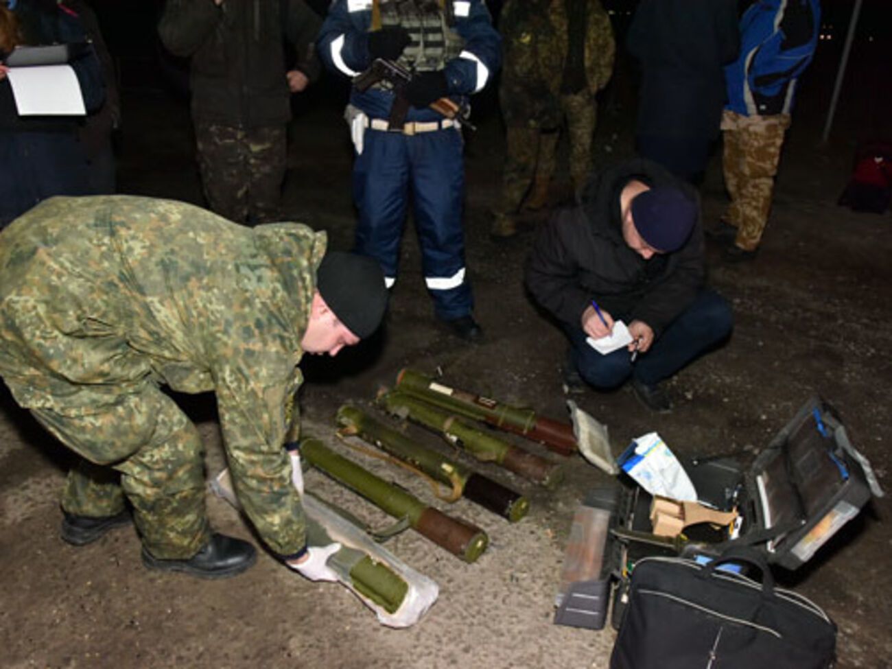 Полицейские изъяли гранатометы и патроны