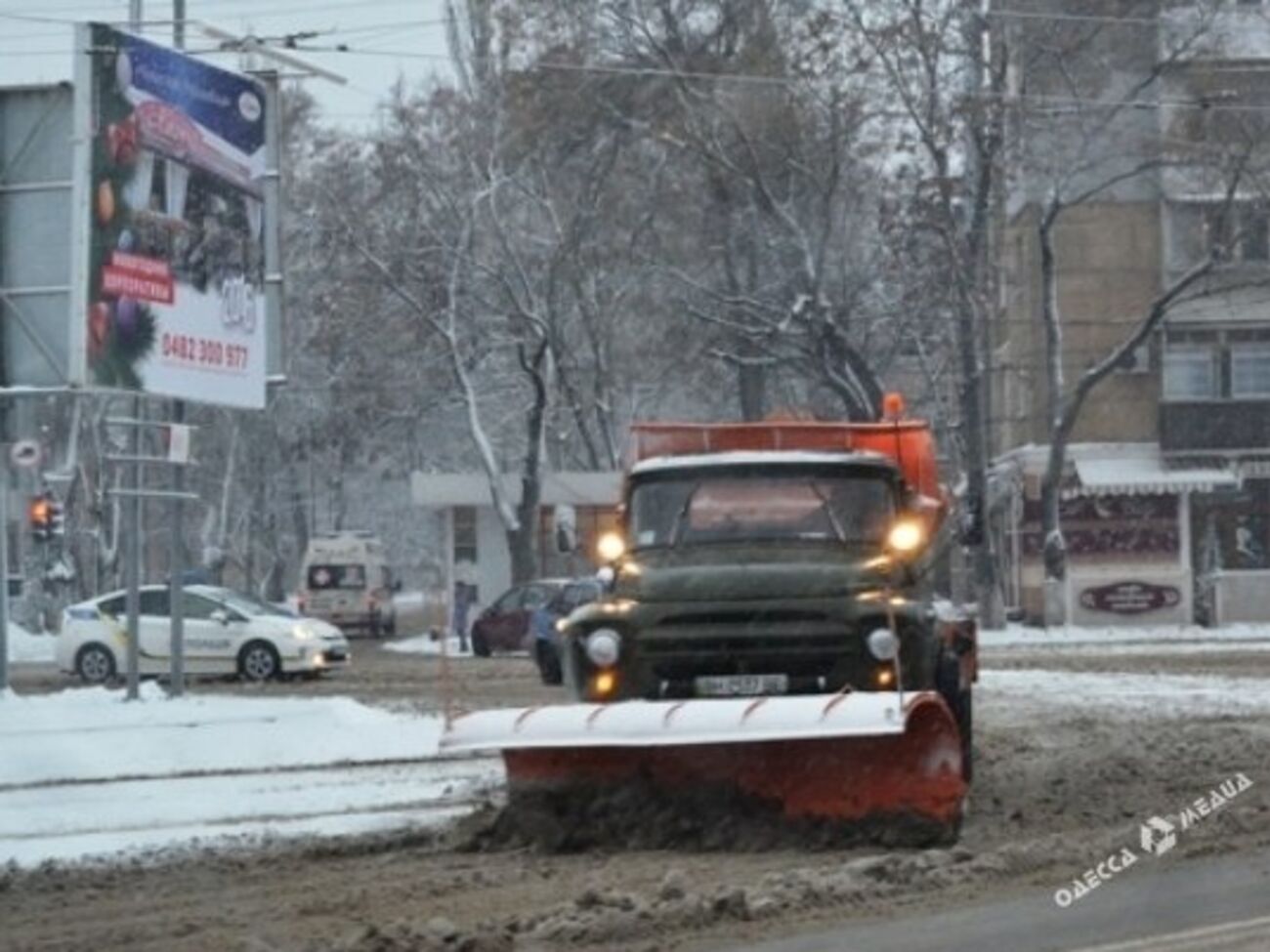 В Одесской области ожидается сильный снегопад