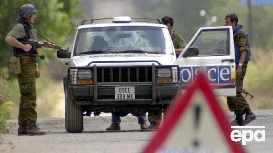 ОБСЕ прокомментировала обстрел под Марьинкой автомобиля миссии