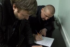 Адвокаты задержанных на Драгобрате бойцов ПС Роман Бухтояров (слева) и Владислав Добош написали в полицию заявления о недопуске к подзащитным