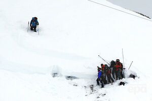 Лавиноопасная обстановка во французских Альпах