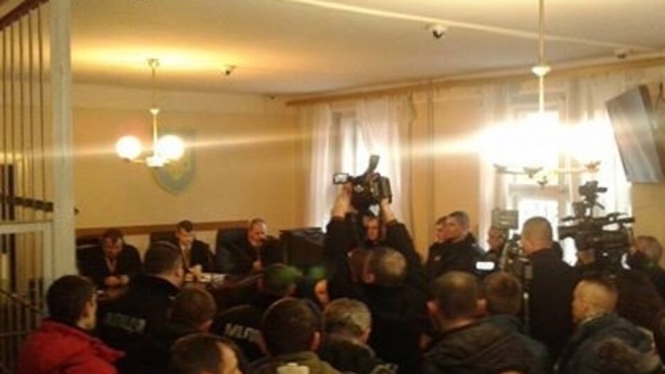 Суд по делу задержанных бойцов "Правого сектора" перенесли