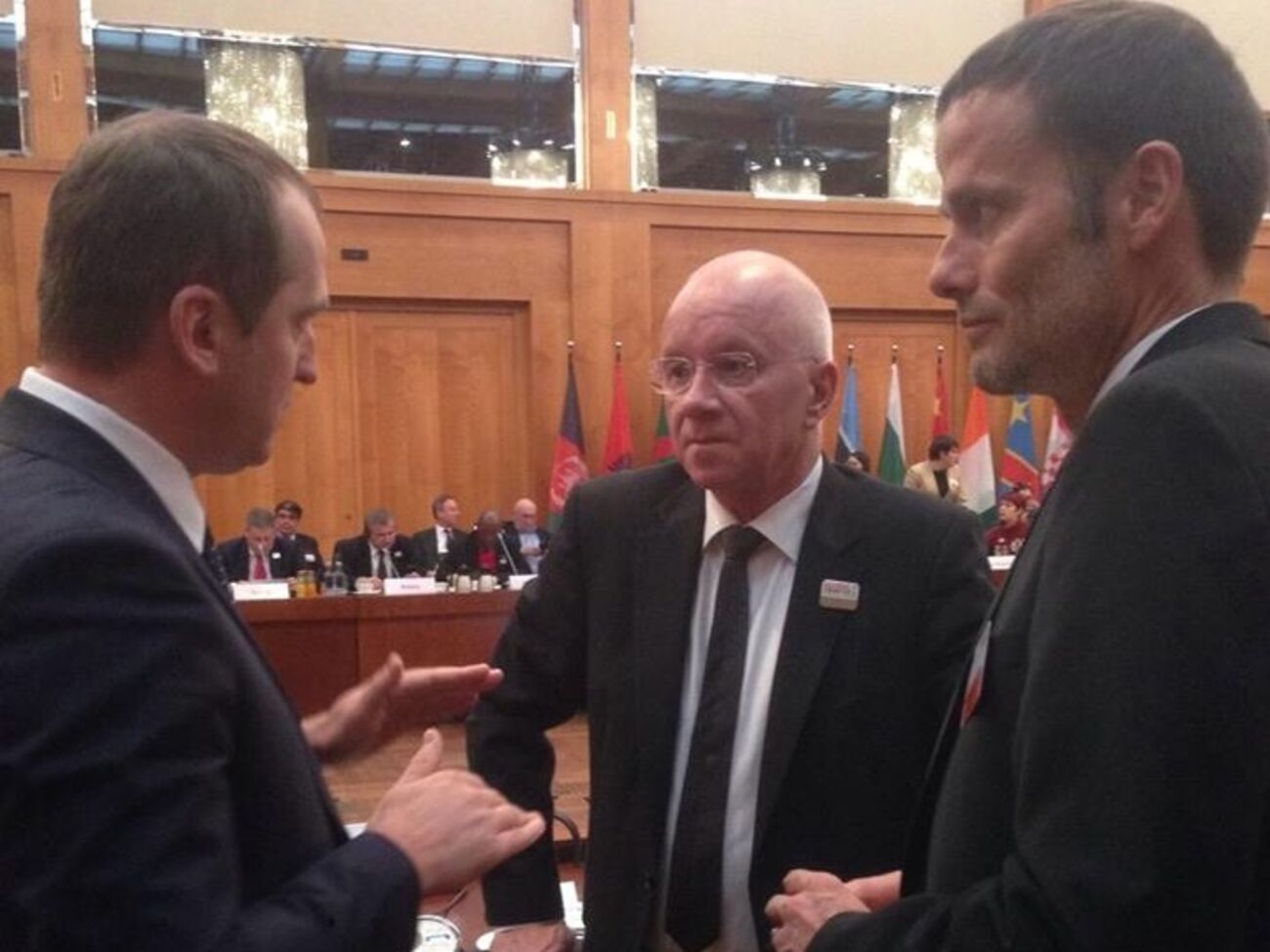 Глава Минагрополитики Украины Алексей Павленко с директором федерального ведомства по делам сельского хозяйства Швейцарии&nbsp;Бернардом Леманом