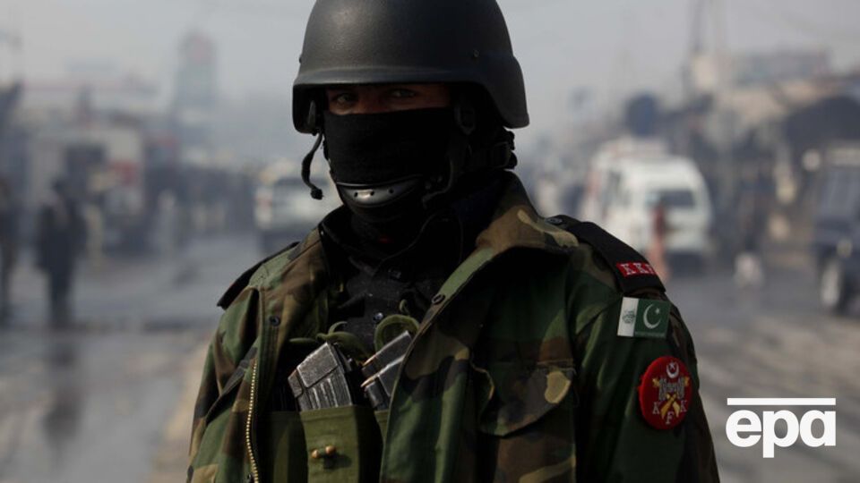 Сотрудник службы безопасности Пакистана